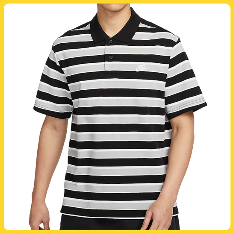 NIKE耐克男子AS M NK CLUB STRIPE POLO短袖T恤FN3897-010