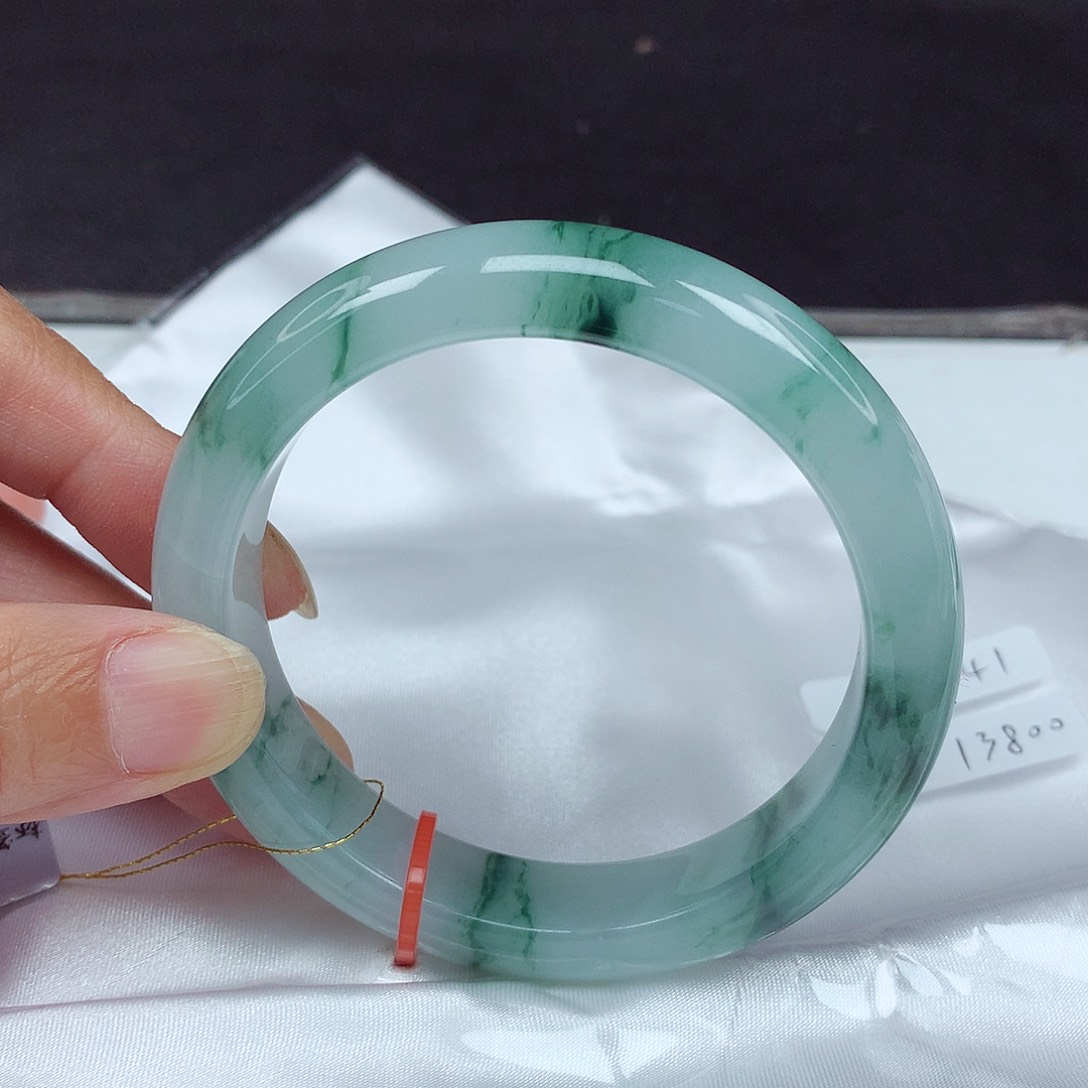 未镶嵌手镯翡翠58圈4441