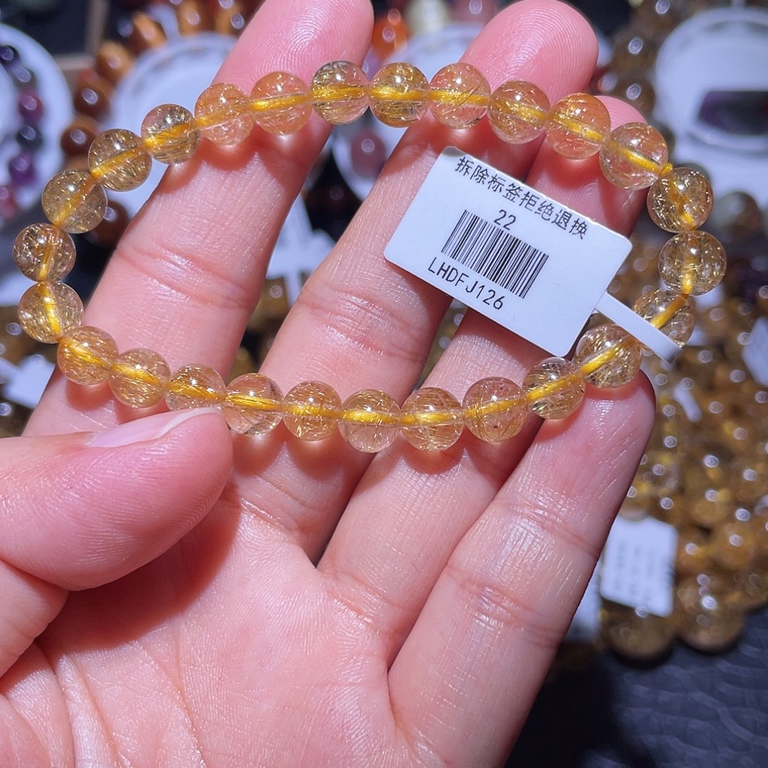 水晶手链未镶嵌发晶手链22