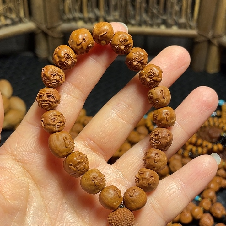 橄榄核手串/手链龙纹