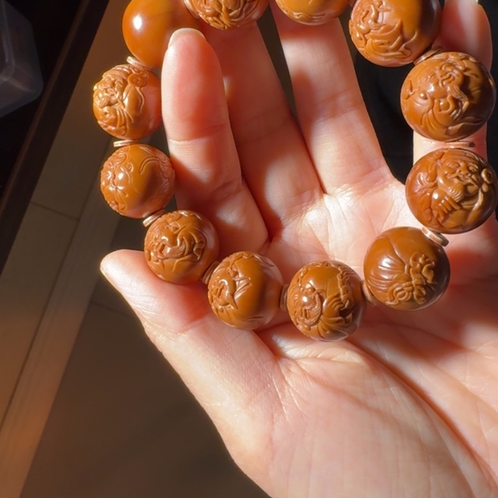 橄榄核手串/手链相****S橄榄核雕