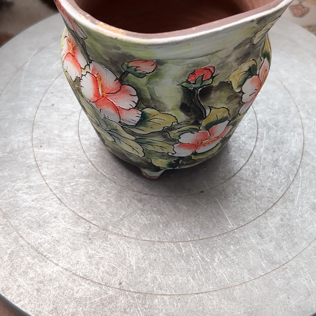 紫砂花盆花卉福利