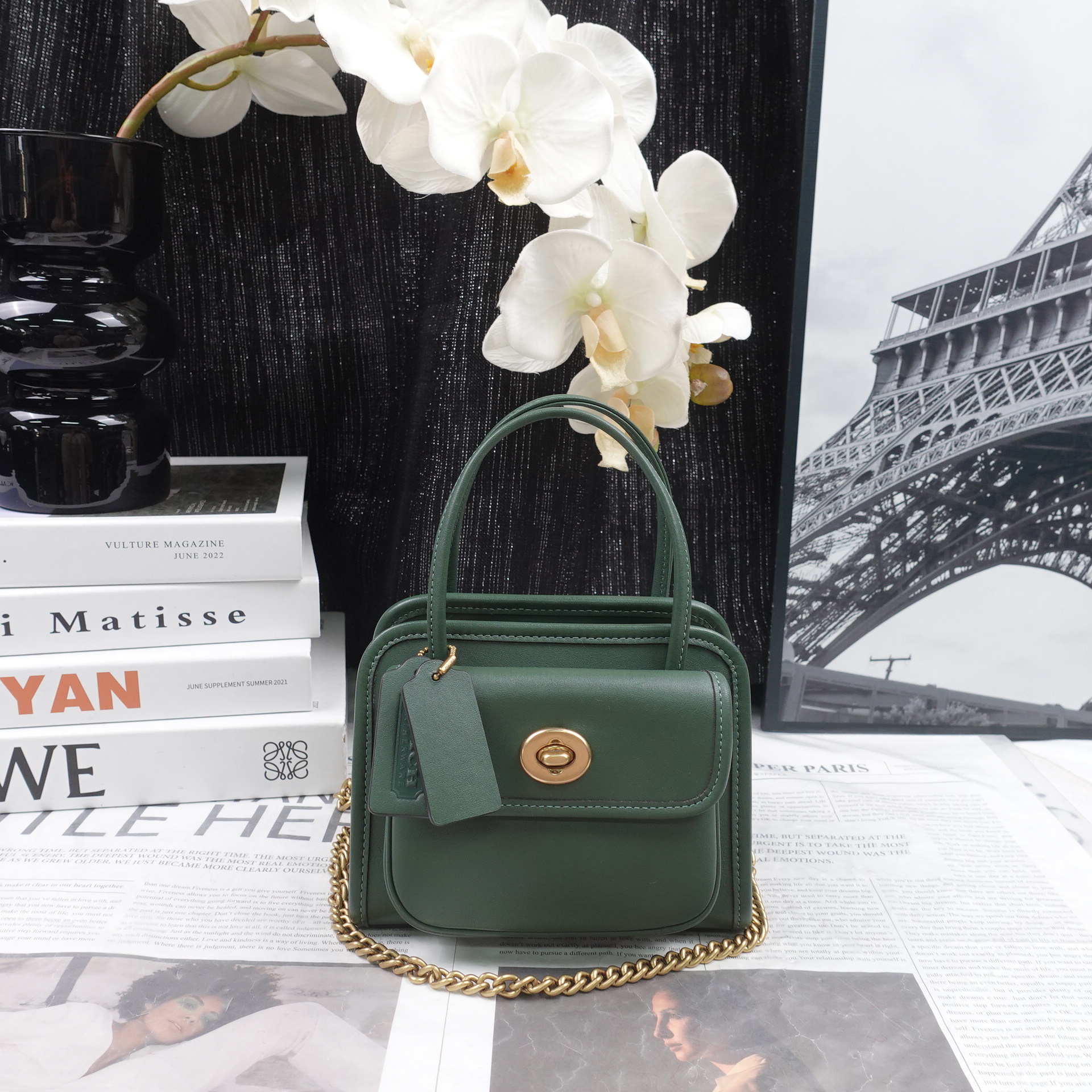 95新 COACH/蔻驰 单肩包/T10331339