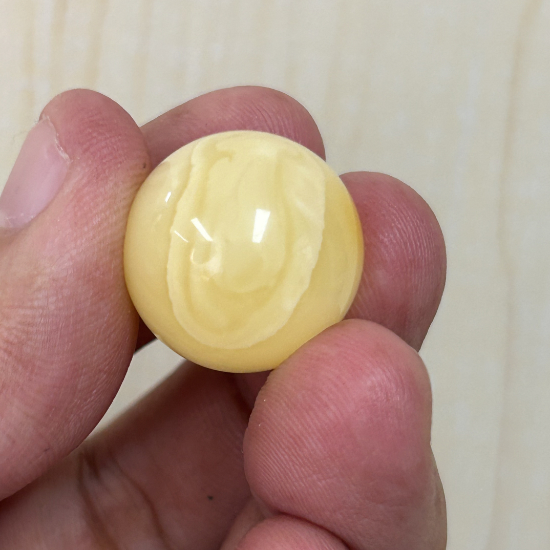 白花蜡圆珠单珠19加4.03克