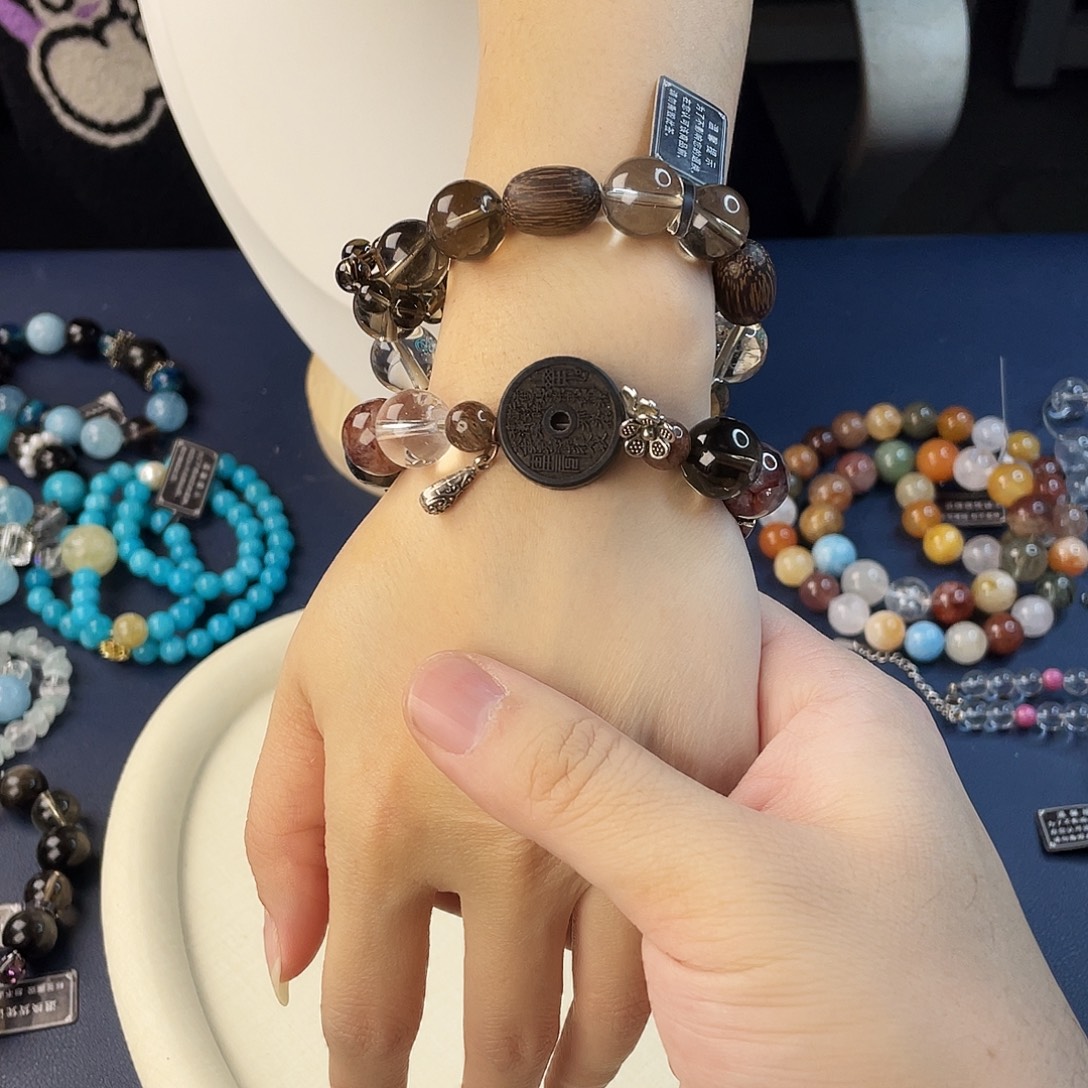 银S925镶嵌水晶手链