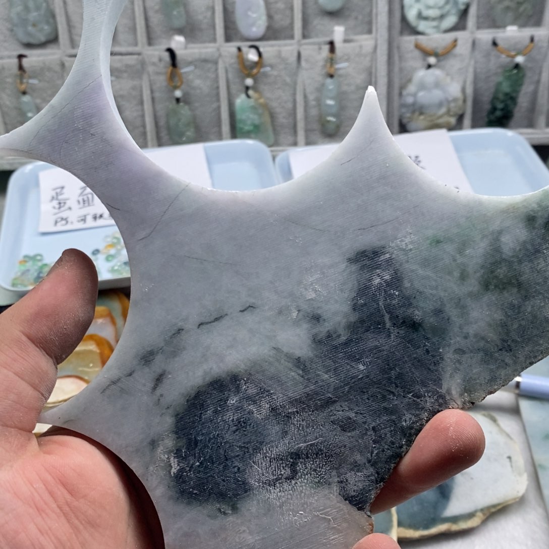 翡翠吊坠(不含链)未镶嵌