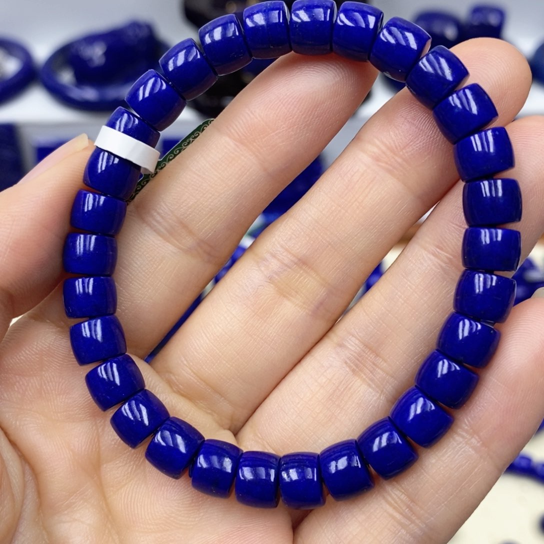 青金石手链未镶嵌