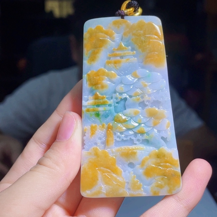 翡翠挂件未镶嵌A388