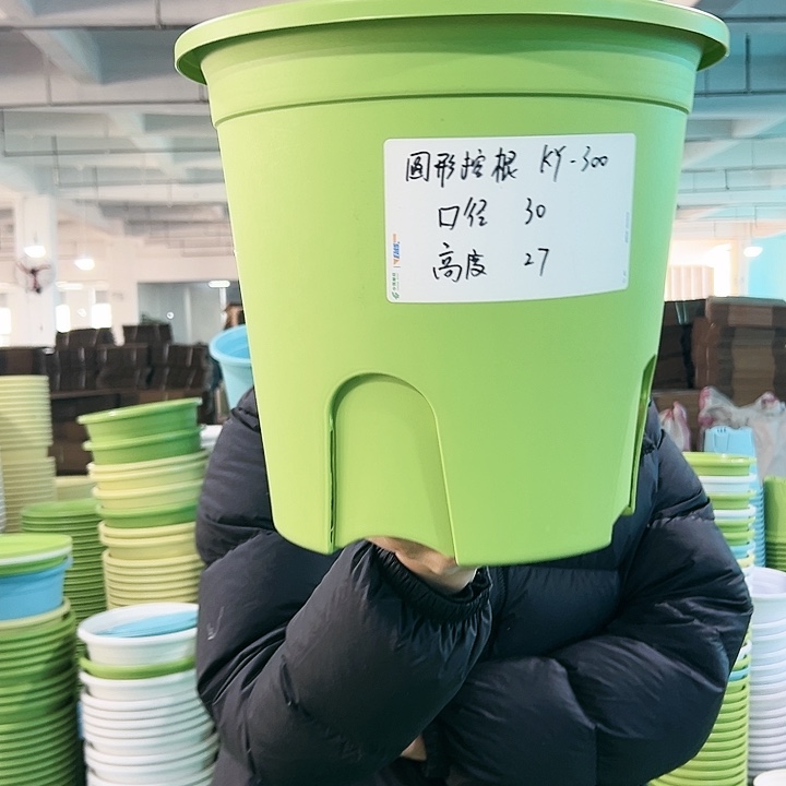 特价圆控口30高27果绿无托4只