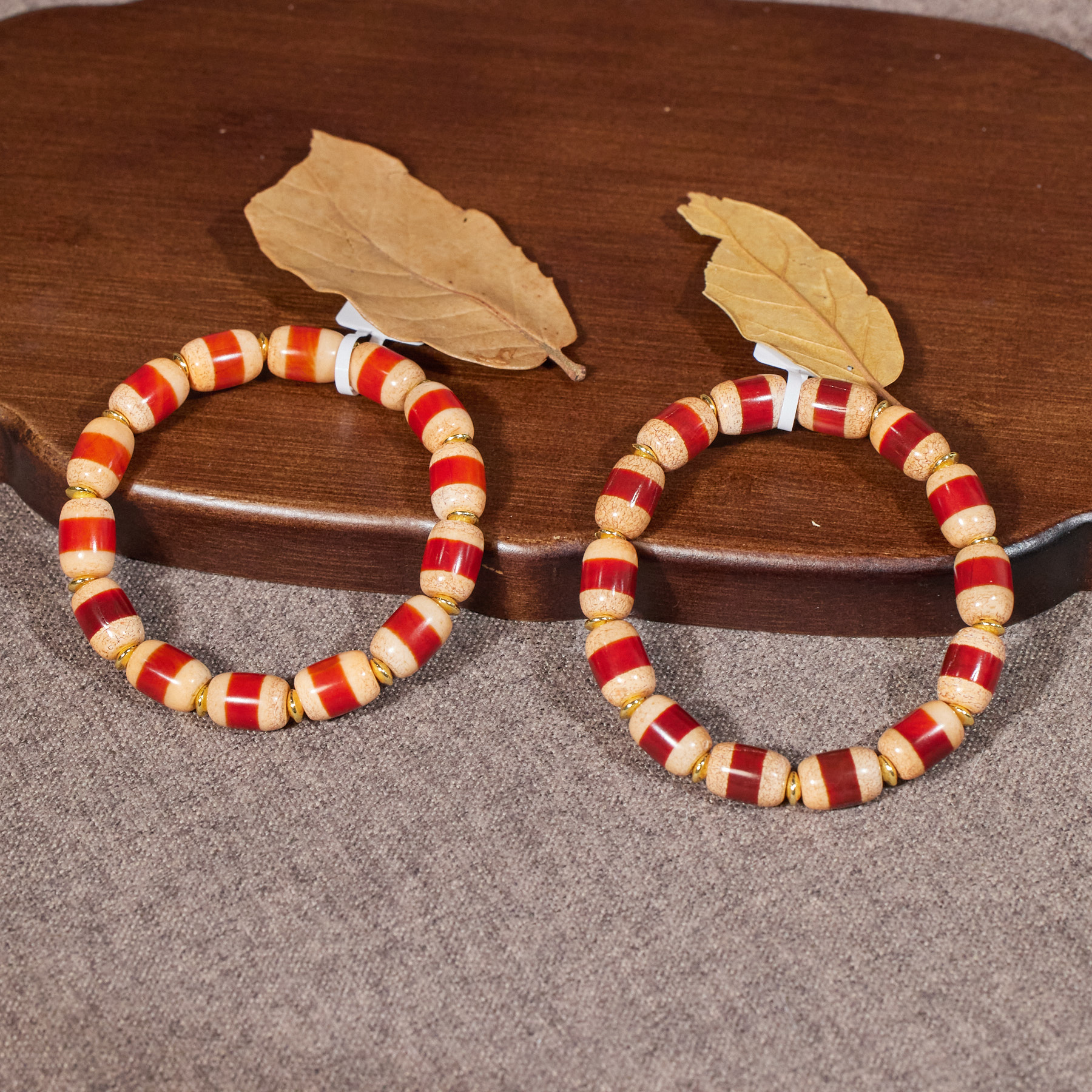 【九华山】一线*玛瑙珠珠龙纹手串（多样性发其一）*W9532