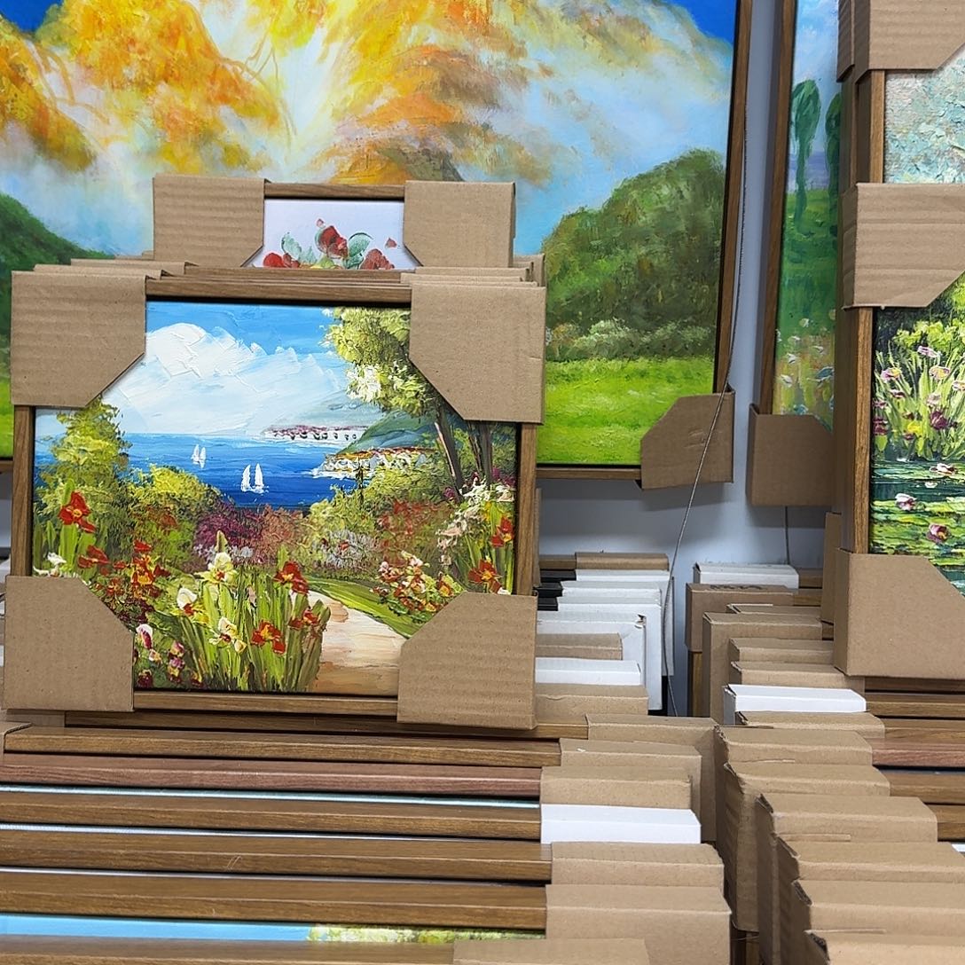 油画2025油画作品入选全国美展并