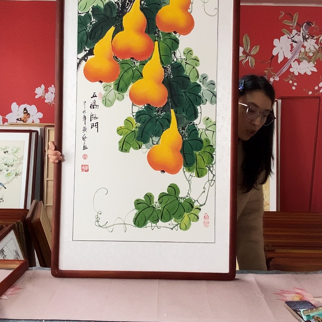 国画手写手绘63✖️123国画作品