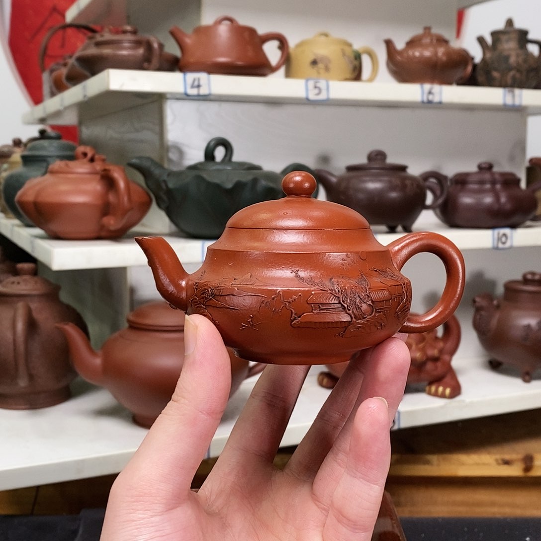 紫砂茶壶全手工制作