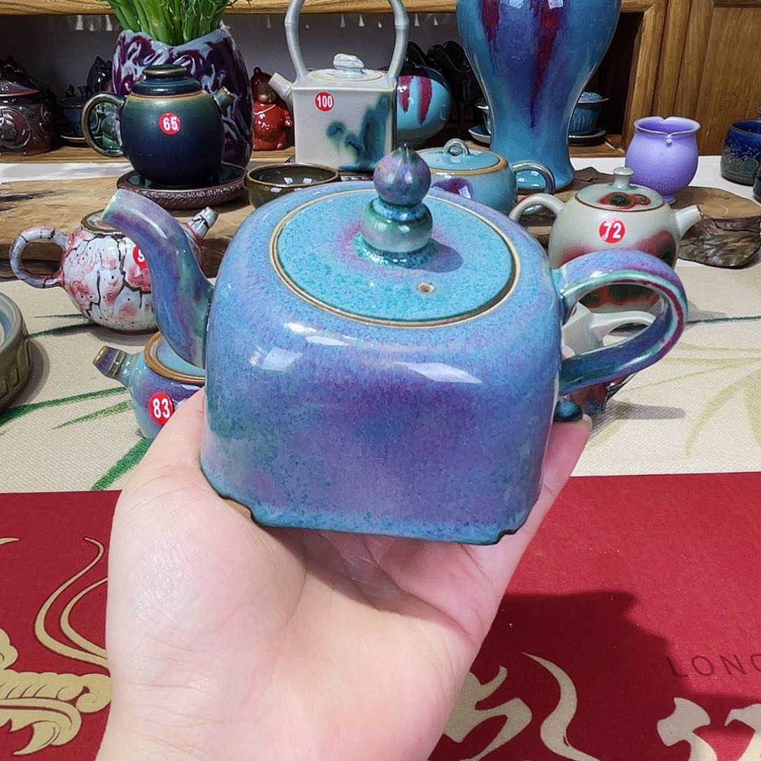 壶禹州钧瓷艺术作品