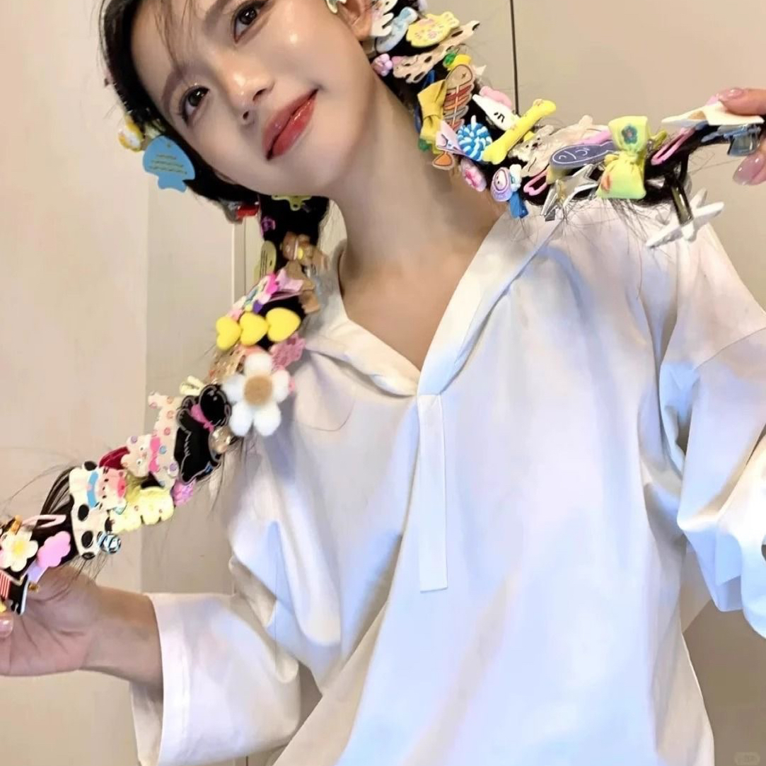 【啵啵间补邮】发夹发饰发圈韩系百搭简约抓夹发带