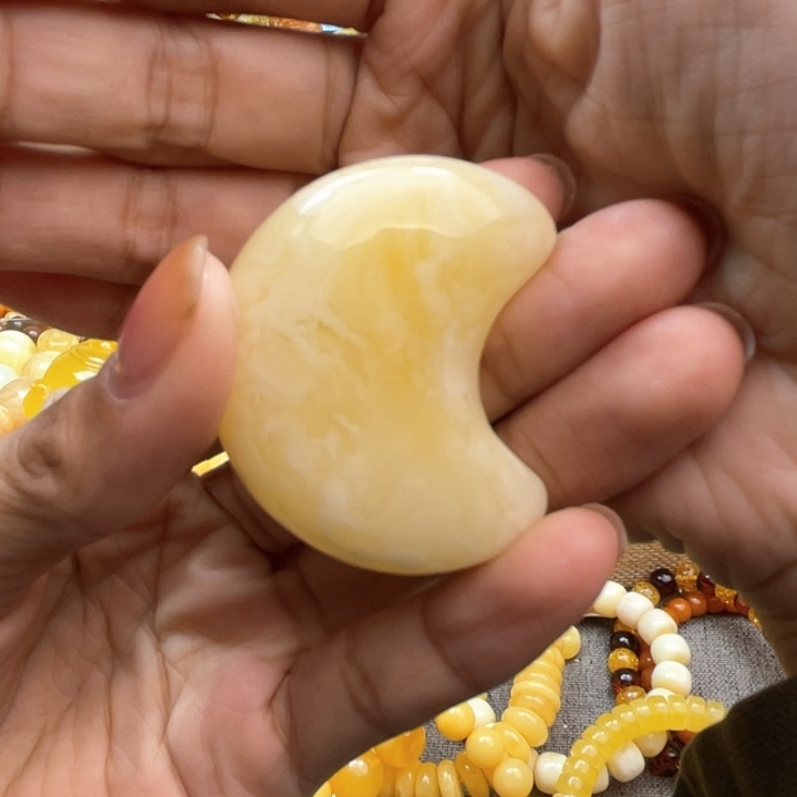 蜜蜡手串未镶嵌蜜蜡吊坠
