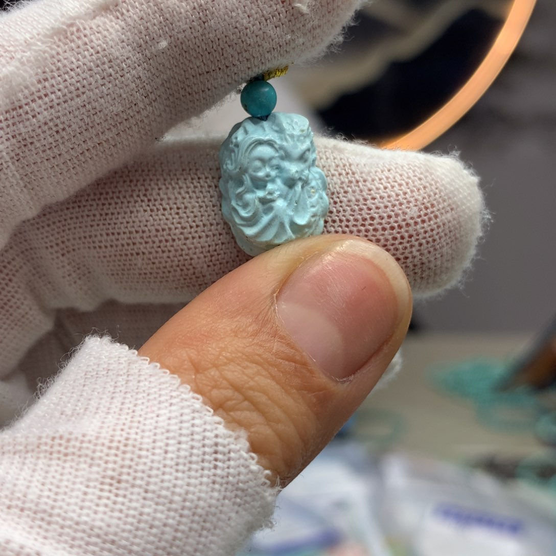 绿松石挂件未镶嵌
