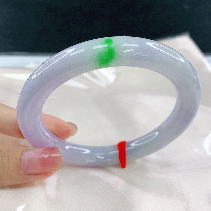 翡翠未镶嵌手镯圈59.2，04032