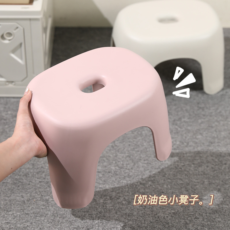 多功能换鞋凳脚踏小板凳成人矮凳卫浴凳家用塑料小凳子LH