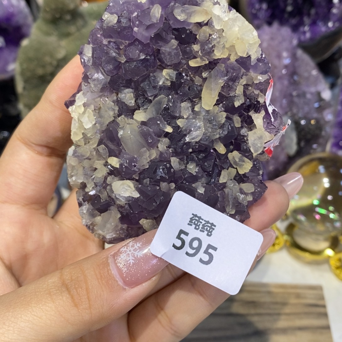 紫晶大型摆件（非配饰）未镶嵌方解奇石