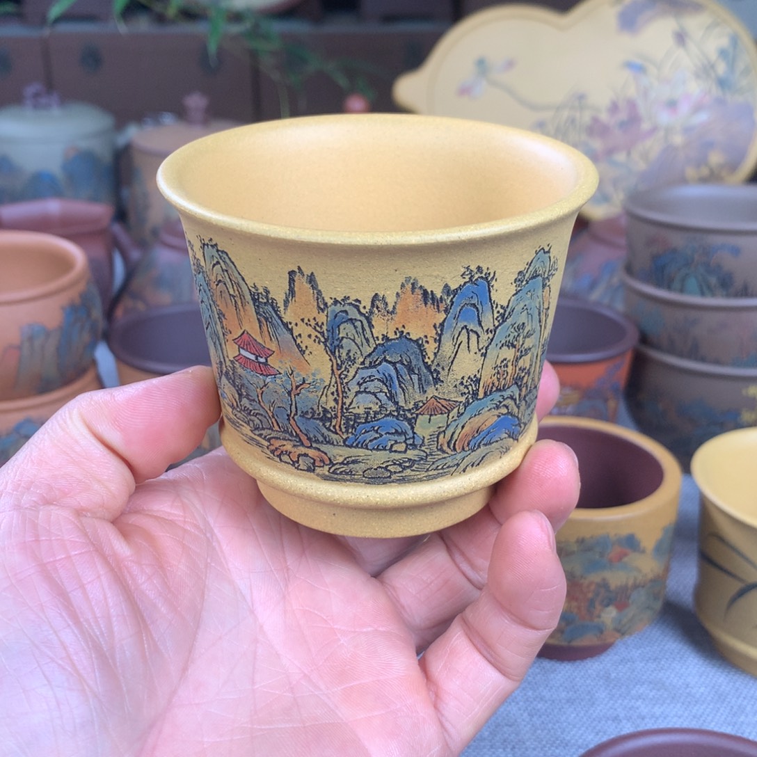 紫砂茶杯放漏价格