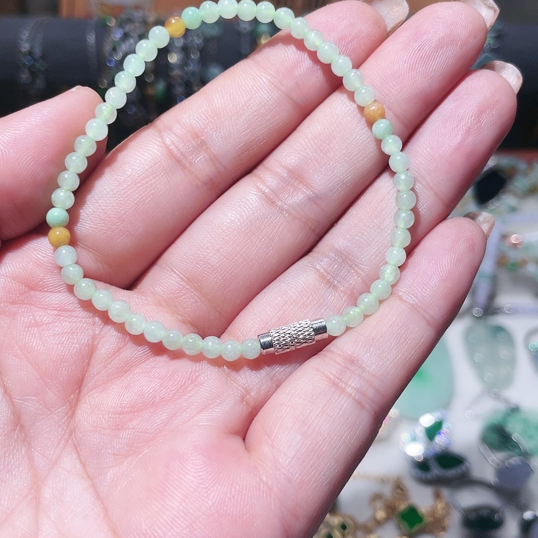 翡翠未镶嵌颈饰天然翡翠