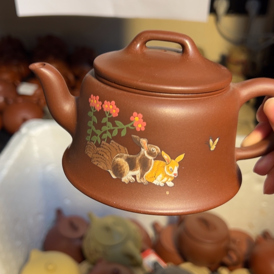 紫砂茶壶宜兴紫砂壶紫泥