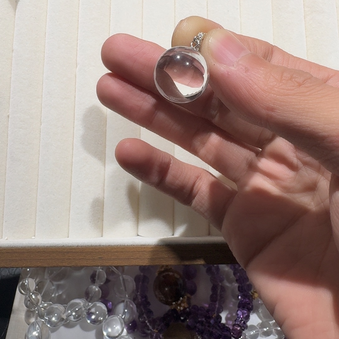 水晶手链银S925镶嵌定制18