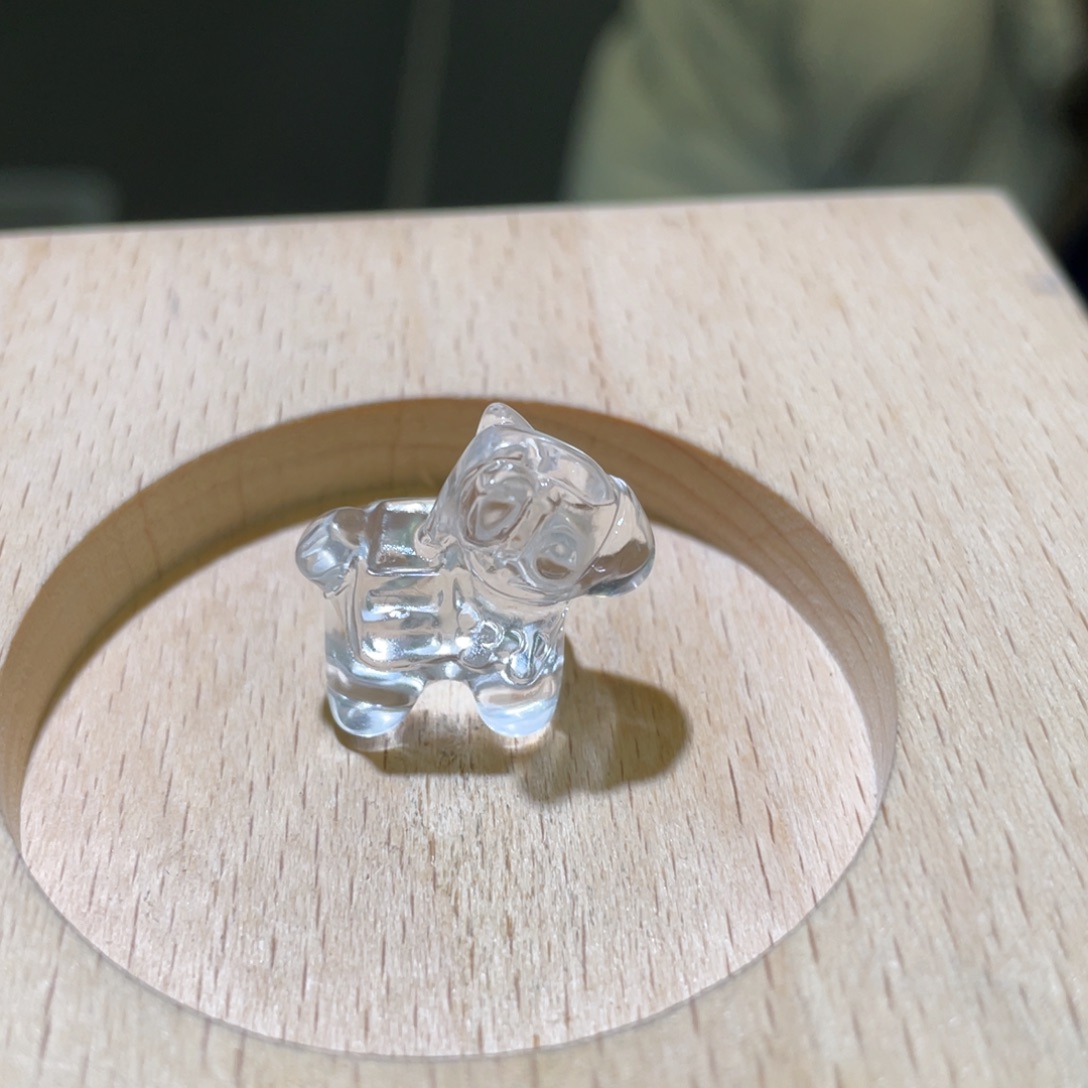 珠宝半成品未镶嵌水晶马
