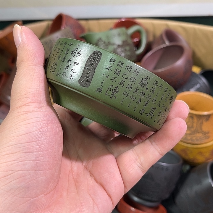茶杯紫砂全手工紫砂主人杯