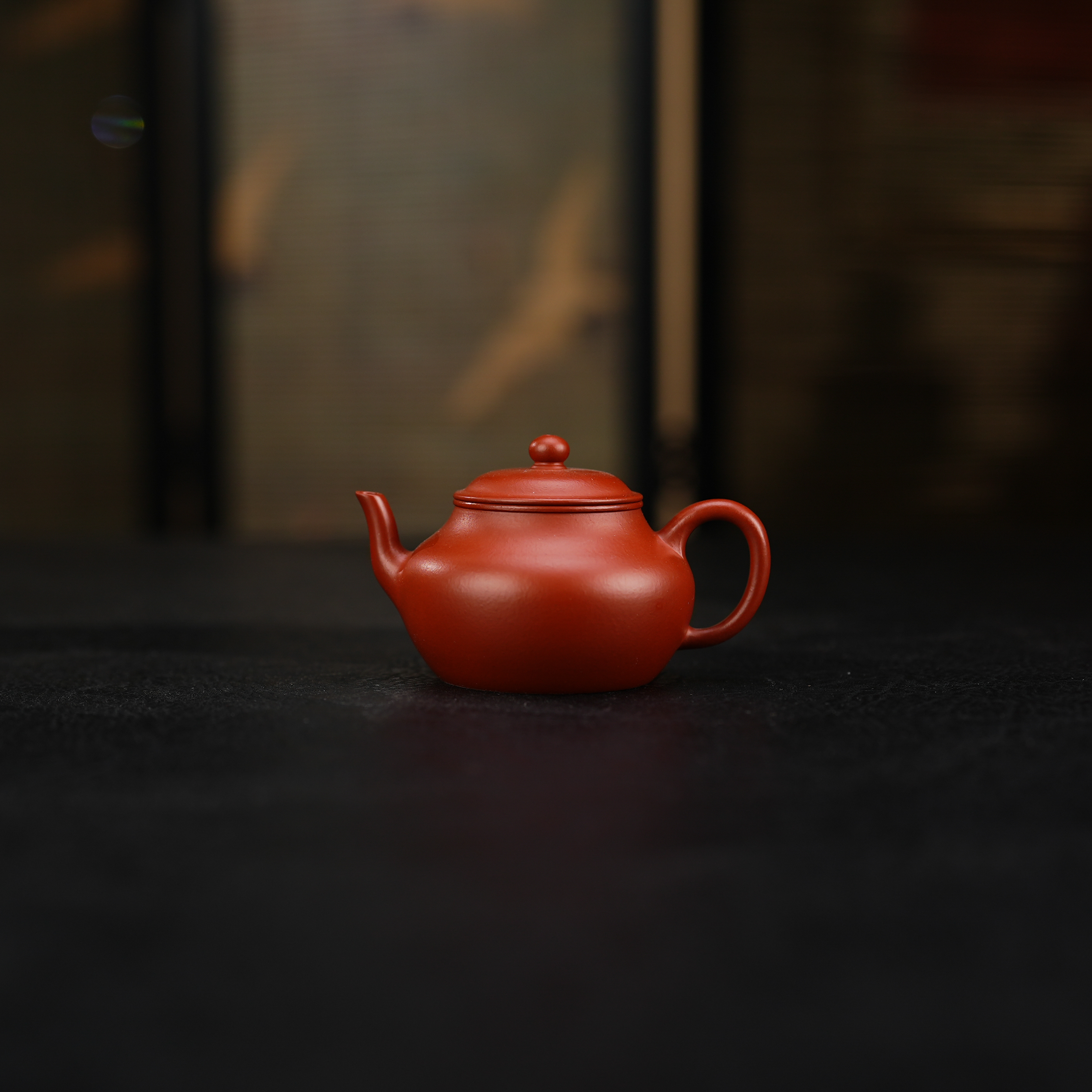 范家壶庄《清影》朱泥130cc好礼系列手工紫砂壶