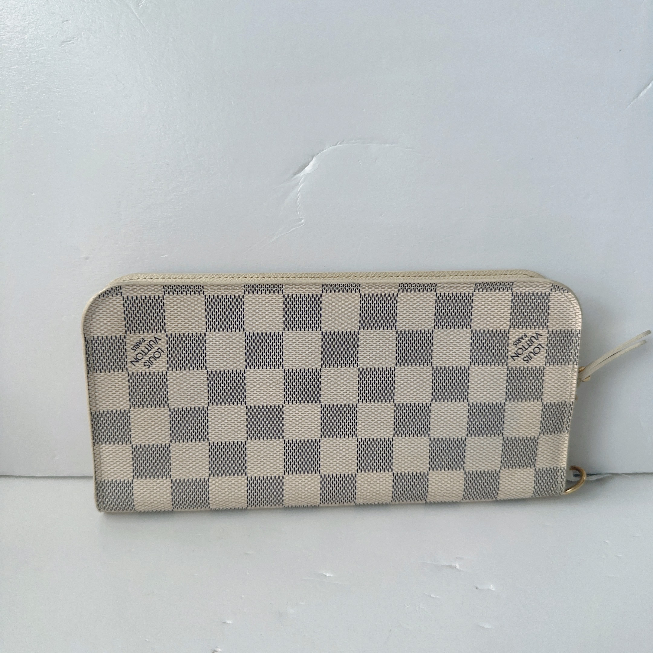 95新 LouisVuitton/路易威登 路易威登白棋盘格钱包