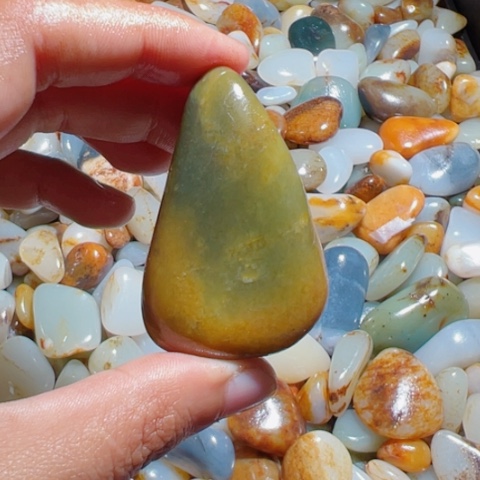 和田玉（糖玉）手链未镶嵌15