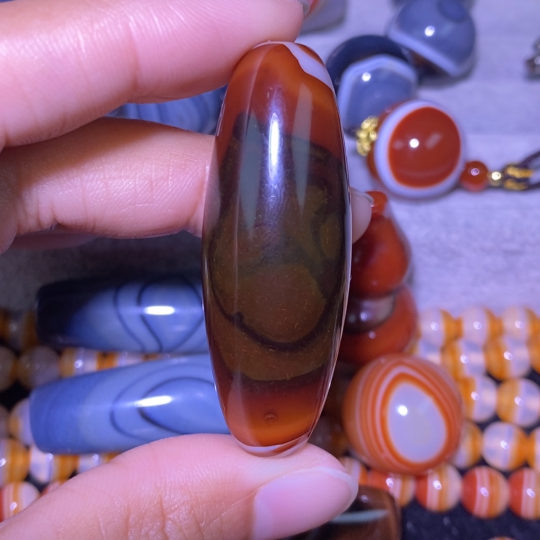 玛瑙/玉髓未镶嵌颈饰