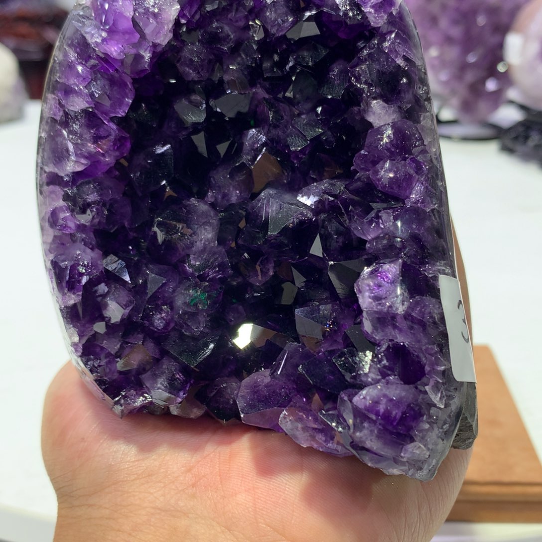 紫晶摆件未镶嵌紫晶315