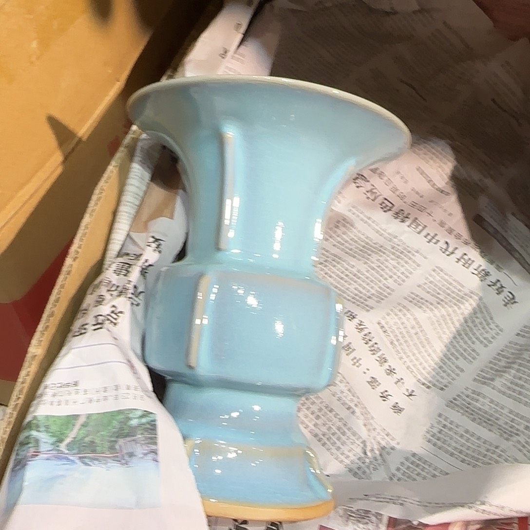 摆件陶郑家钧窑摆件