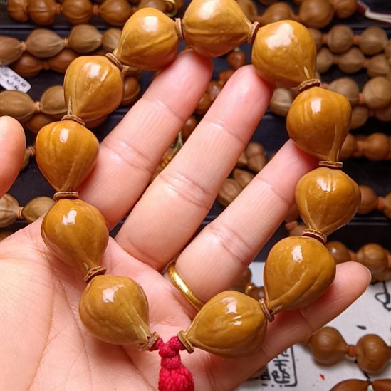 手串/手链橄榄核橄榄核手串铁核蒜头瑕疵