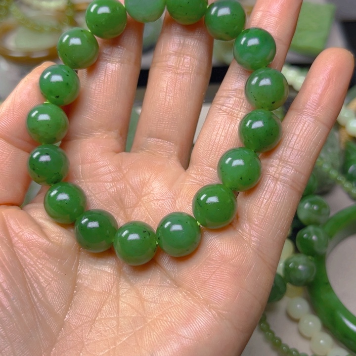 未镶嵌和田玉珠宝半成品思*