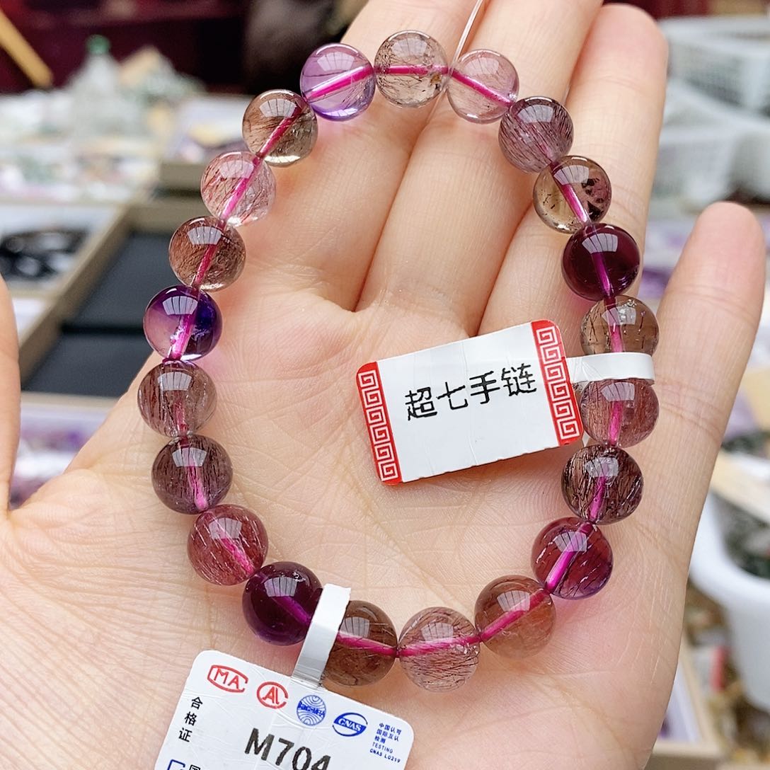 水晶手链未镶嵌M704 超七