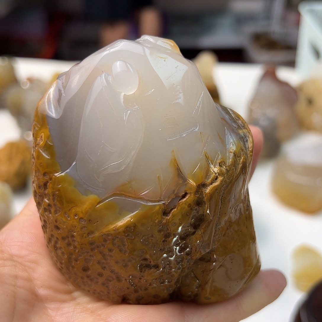 未镶嵌颈饰玛瑙/玉髓