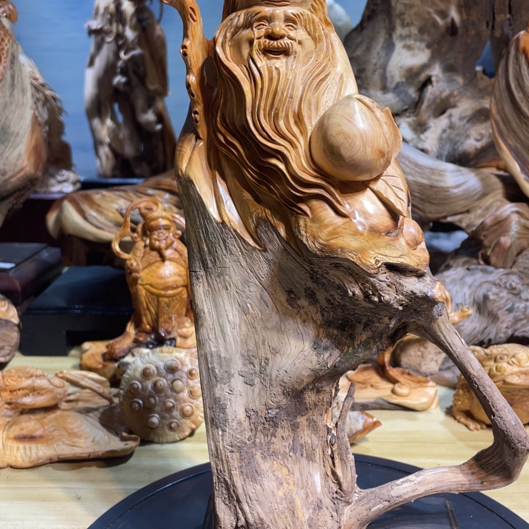 柏木太行崖柏工艺品