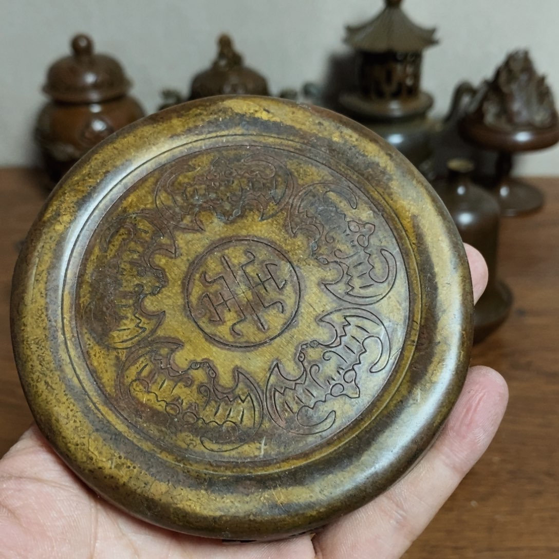 铜盛世铜炉铜器香炉工艺品