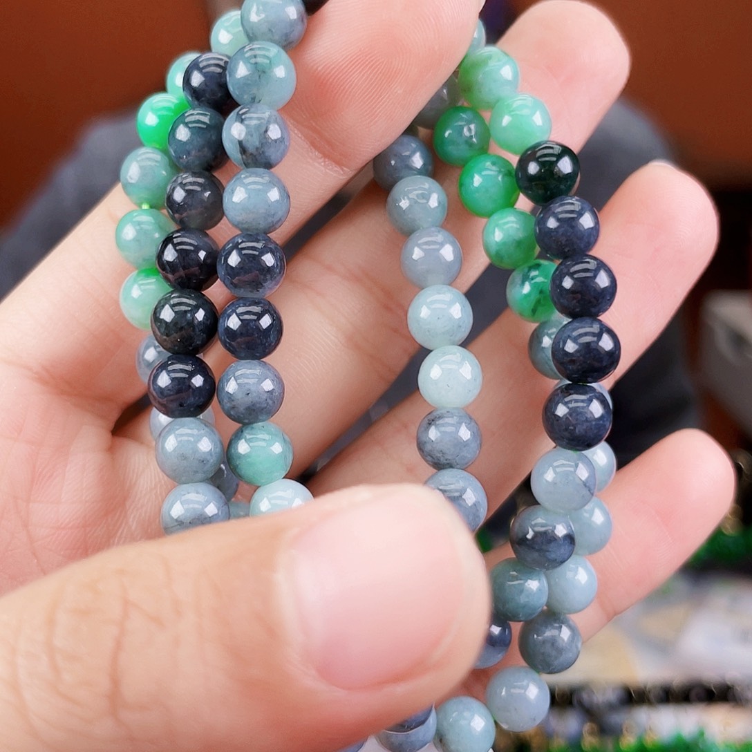 翡翠未镶嵌耳饰饰品