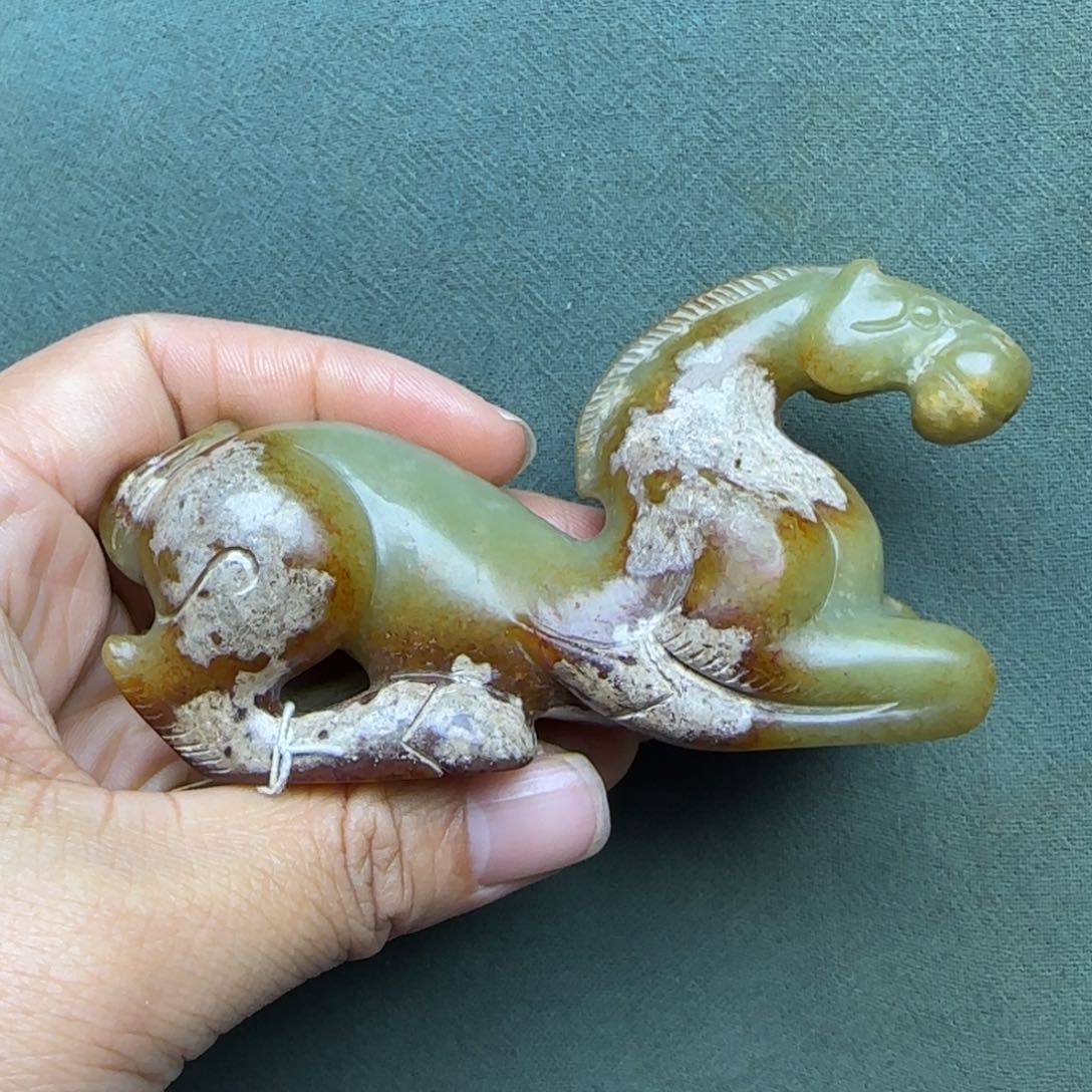 和田玉把件未镶嵌天**厚