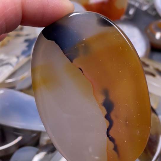 玛瑙/玉髓吊坠(不含链)未镶嵌