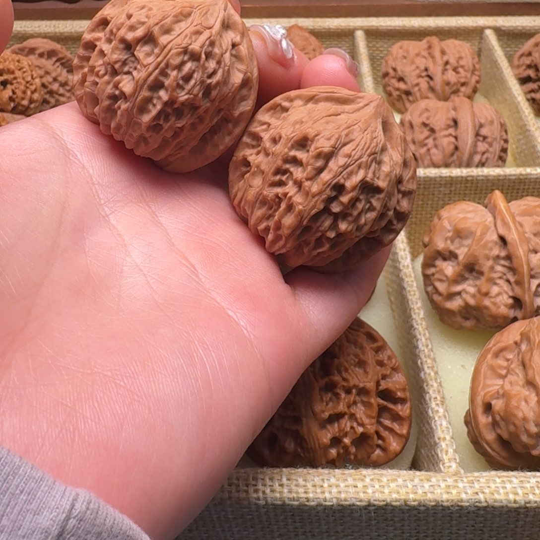 文玩核桃吊坠38全品七步沟