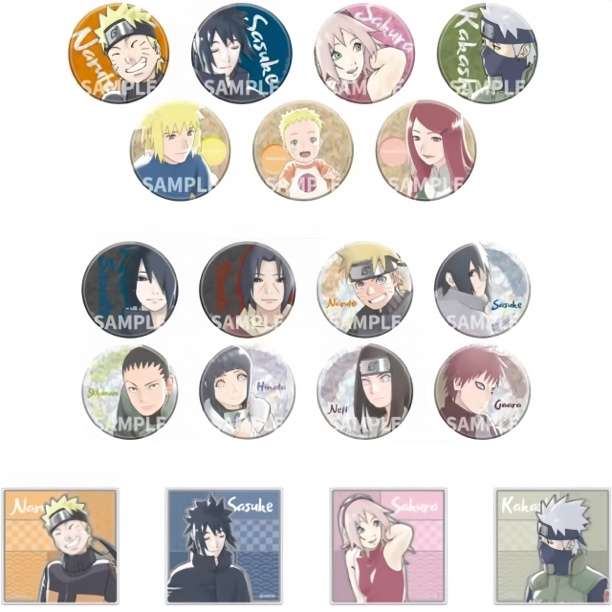 【火影忍者】火影南家糖吧唧 徽章 亚克力杯垫 正版日谷 盲盒代拆