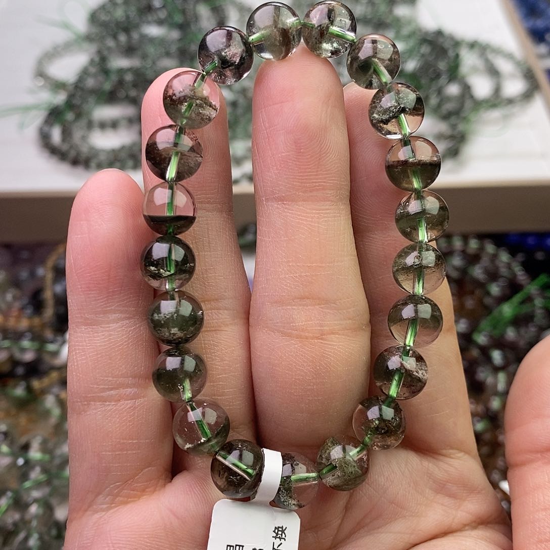 水晶手链未镶嵌用****8卡9