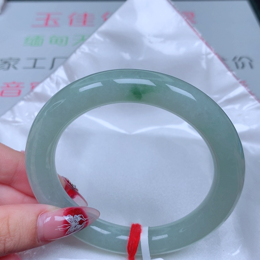 翡翠手镯未镶嵌柠**荷5858 5959