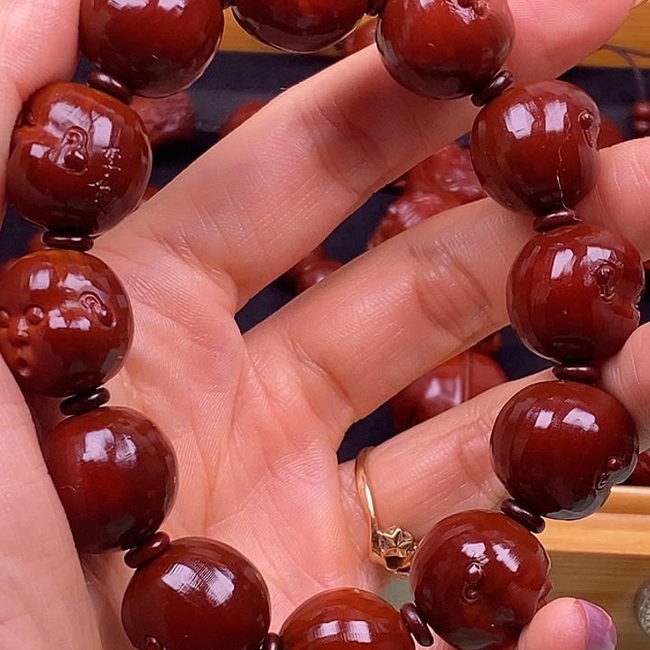 停***风橄榄核吊坠橄榄核手串